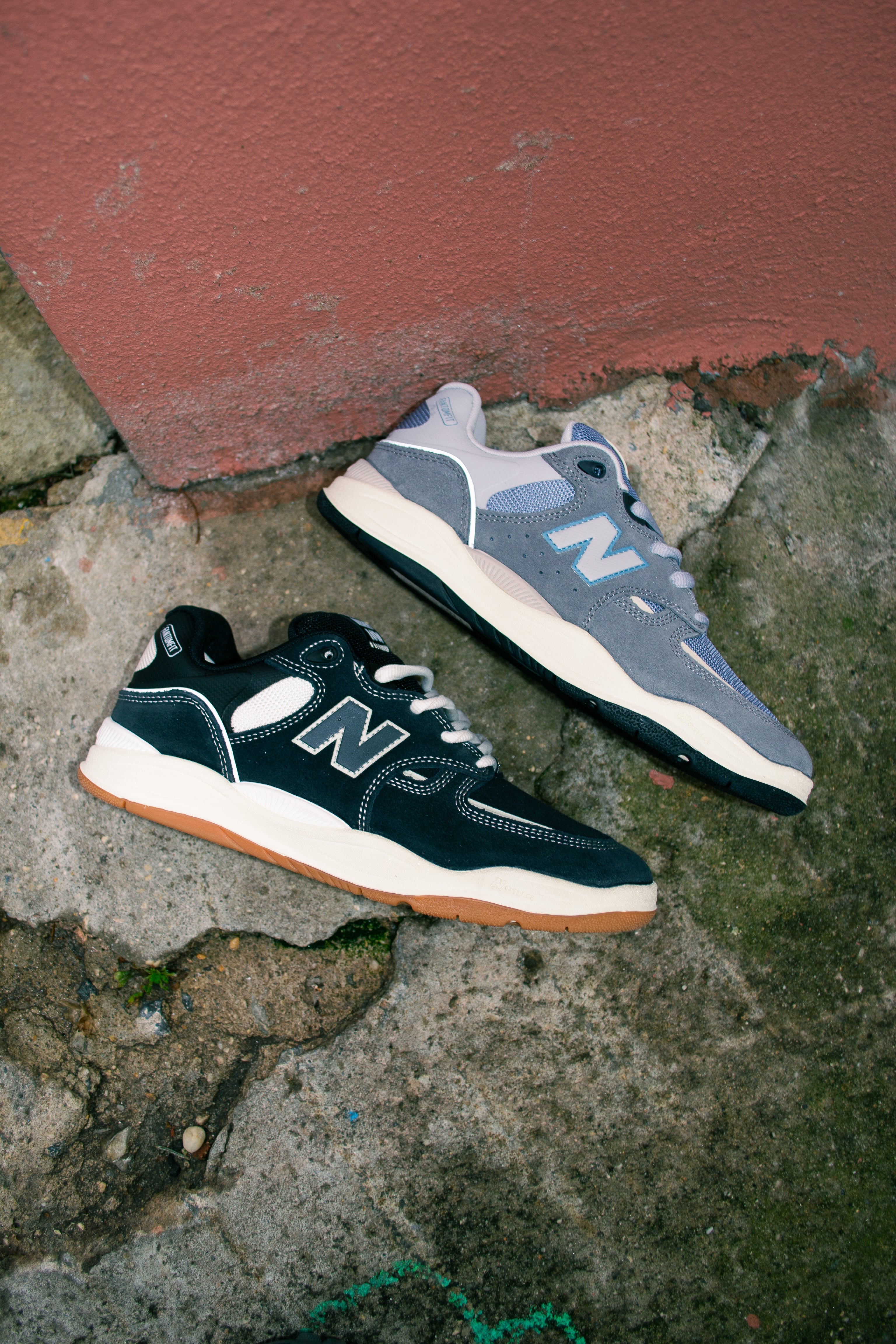 ⭐︎ATHLETA ⭐︎ DC shoes 27センチ　スニーカー D.A.T.E.(デイト)｜ATHLETA NYLON スニーカー/ライトグレー の