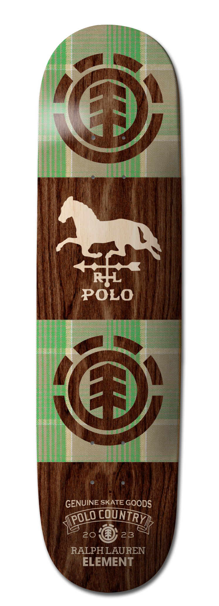 Polo Ralph Lauren x Element Deck - PRLXE QUADRANT SKTD AST - 8.25