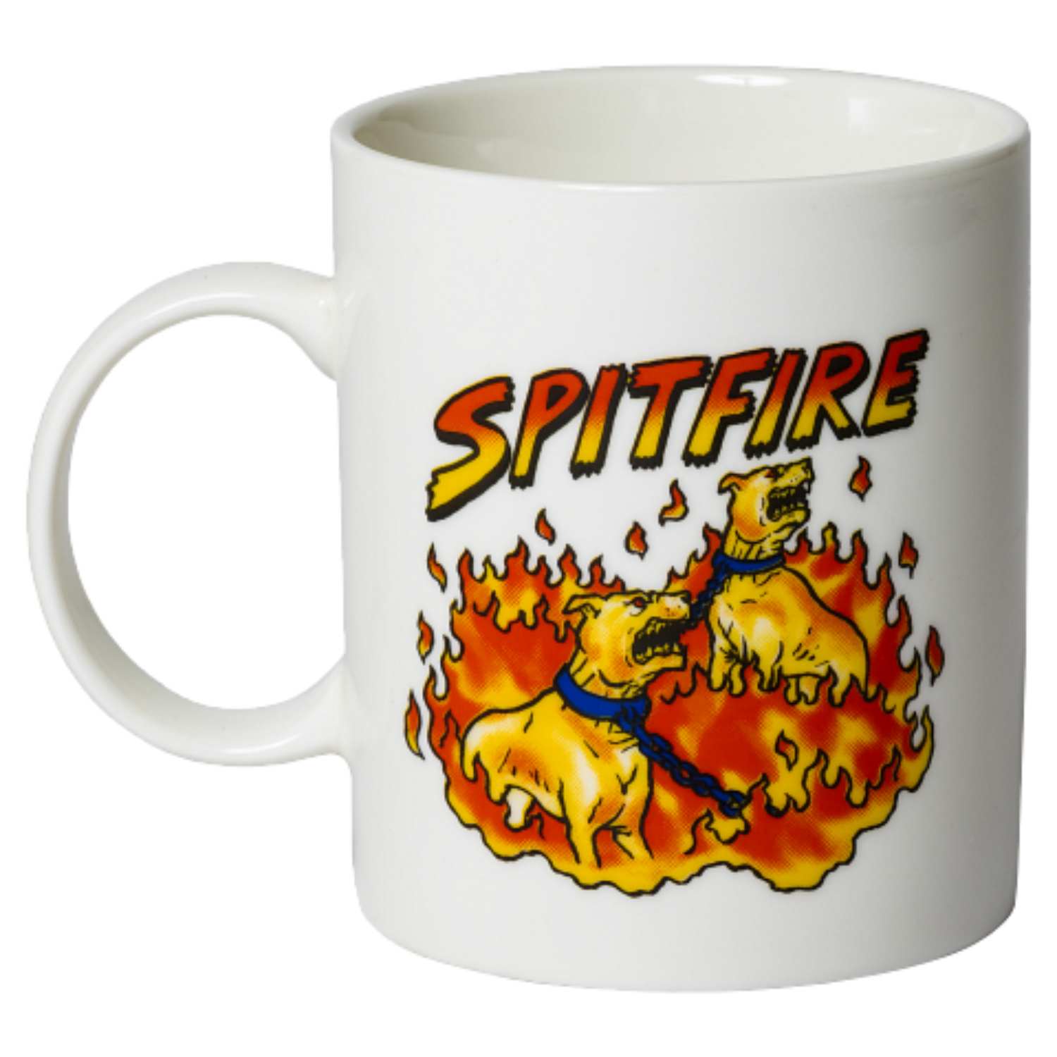 Spitfire Mug - Hellhounds - White