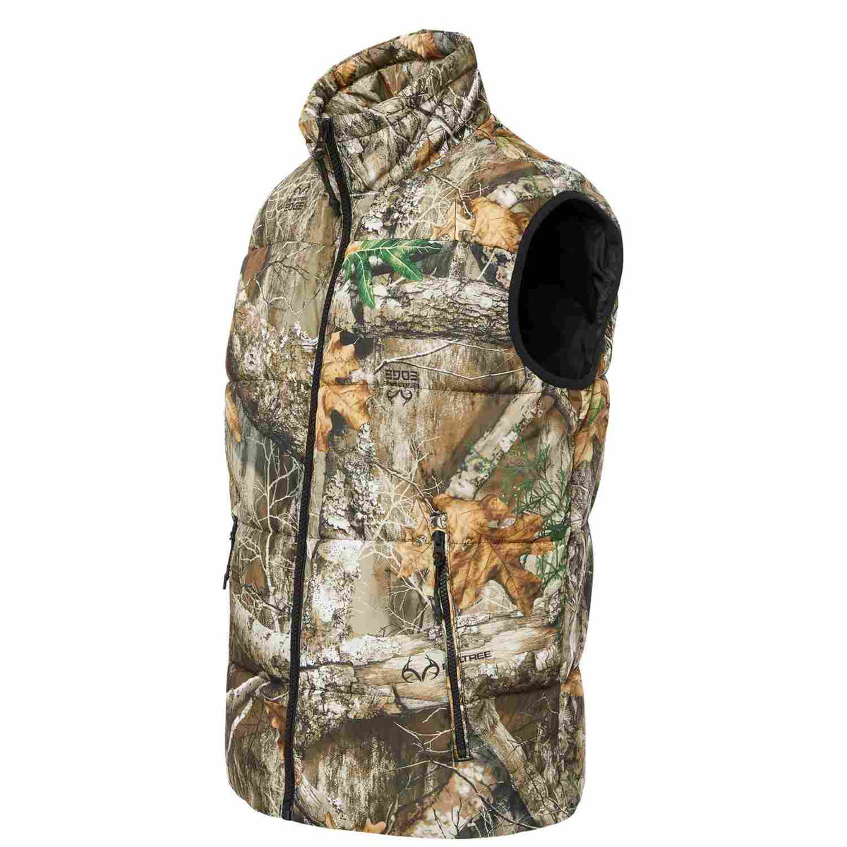  The Very Warm - Camo Poly Filled Puffer Vest
