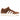 Adidas Tyshawn skateboarding shoes in brown and white color scheme, featuring suede and synthetic leather materials.