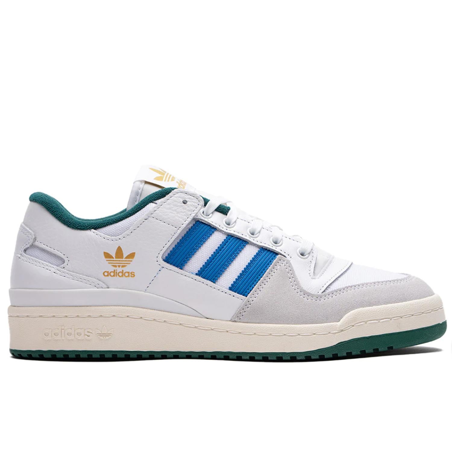 Adidas Forum 84 Low Adv Cloud White/Blue Bird/Collegiate Green