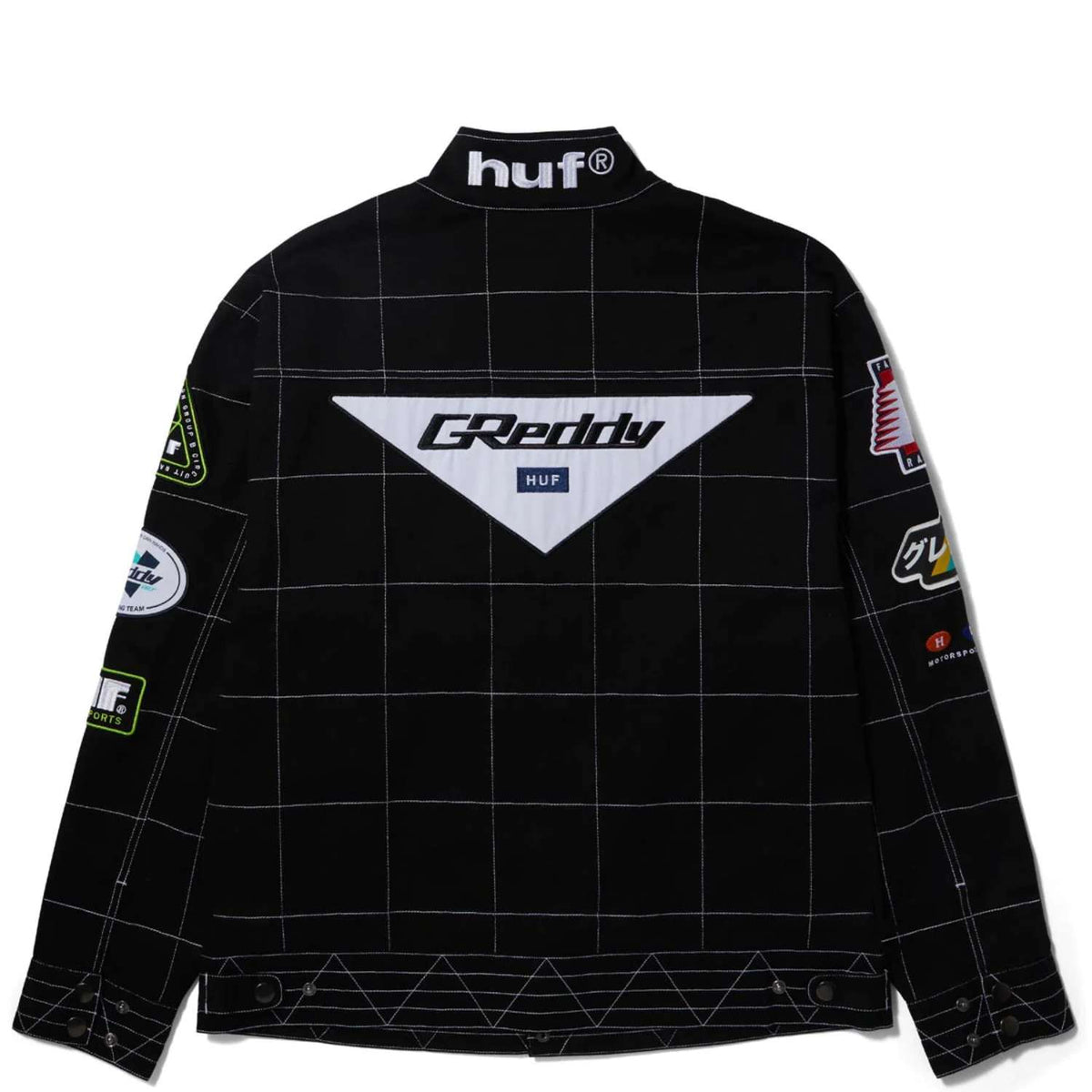HUF X Greddy - Racing Team Jacket - Black