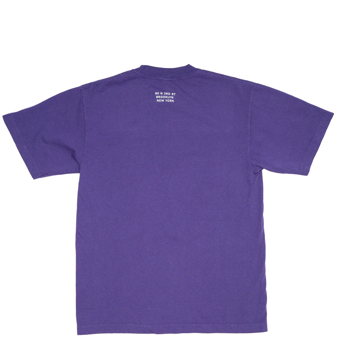 KCDC Shop Tee - Purple with Kelly Green &amp; White