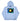 Quasi Flower Hood Blue