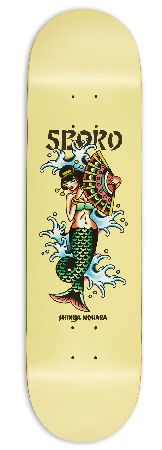 5Boro Skateboards Deck - Mermaid -Shinya Nohara - 8.25