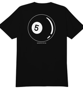 5Boro - 5Ball Tee - Black/White