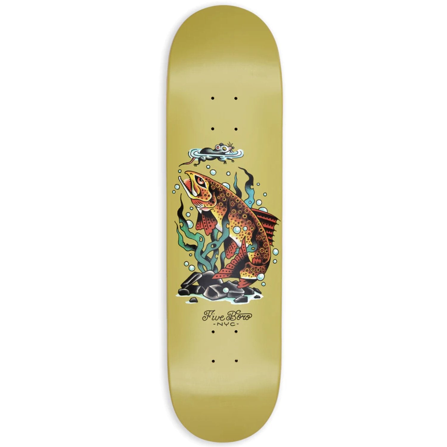 5Boro Deck - Fish Trout - 8.25 - KCDC Skateshop