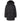 The Very Warm - Long Puffer Jacket - Black Polyfilled