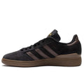  The adidas Action Sports and Dennis Busenitz partnership transforms the Copa Mundial football boot into reliable skate shoes, featuring a sturdy upper, cupsole construction, Geofit collar, brown gum sole, brown adidas stripes and heel detail, and black suede, ideal for Dennis' versatile skateboarding style.