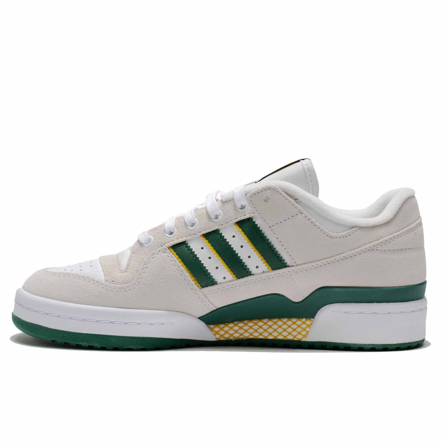 Adidas Forum 84 Low ADV Crystal White Dark Green Skateboard Shoes | KCDC Adidas Forum 84 Low ADV Crystal White Dark Green Skateboard Shoes | KCDC