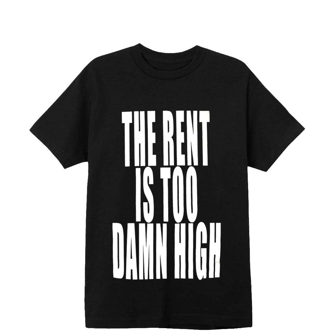 KCDC RENT TEE - BLACK