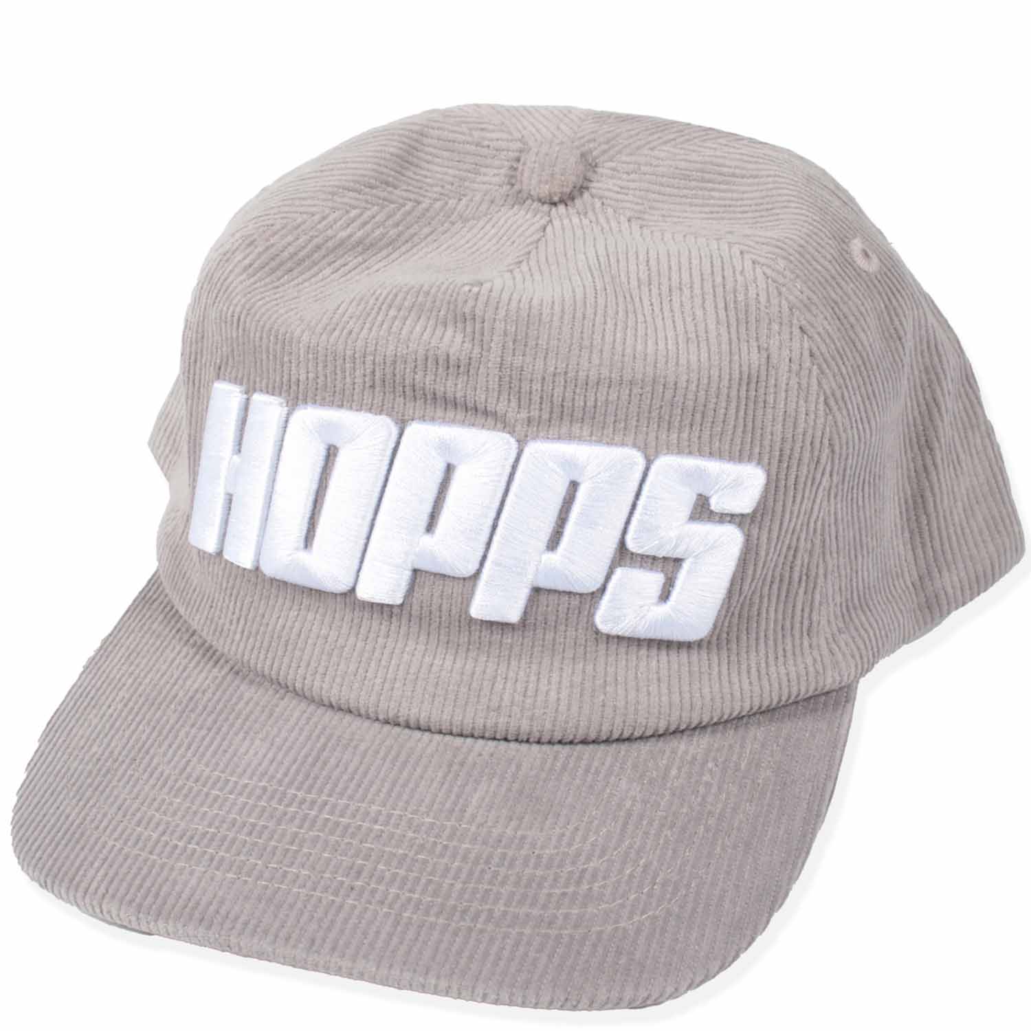 Hopps BIGHOPPS CORDUROY Snapback Hat - Grey