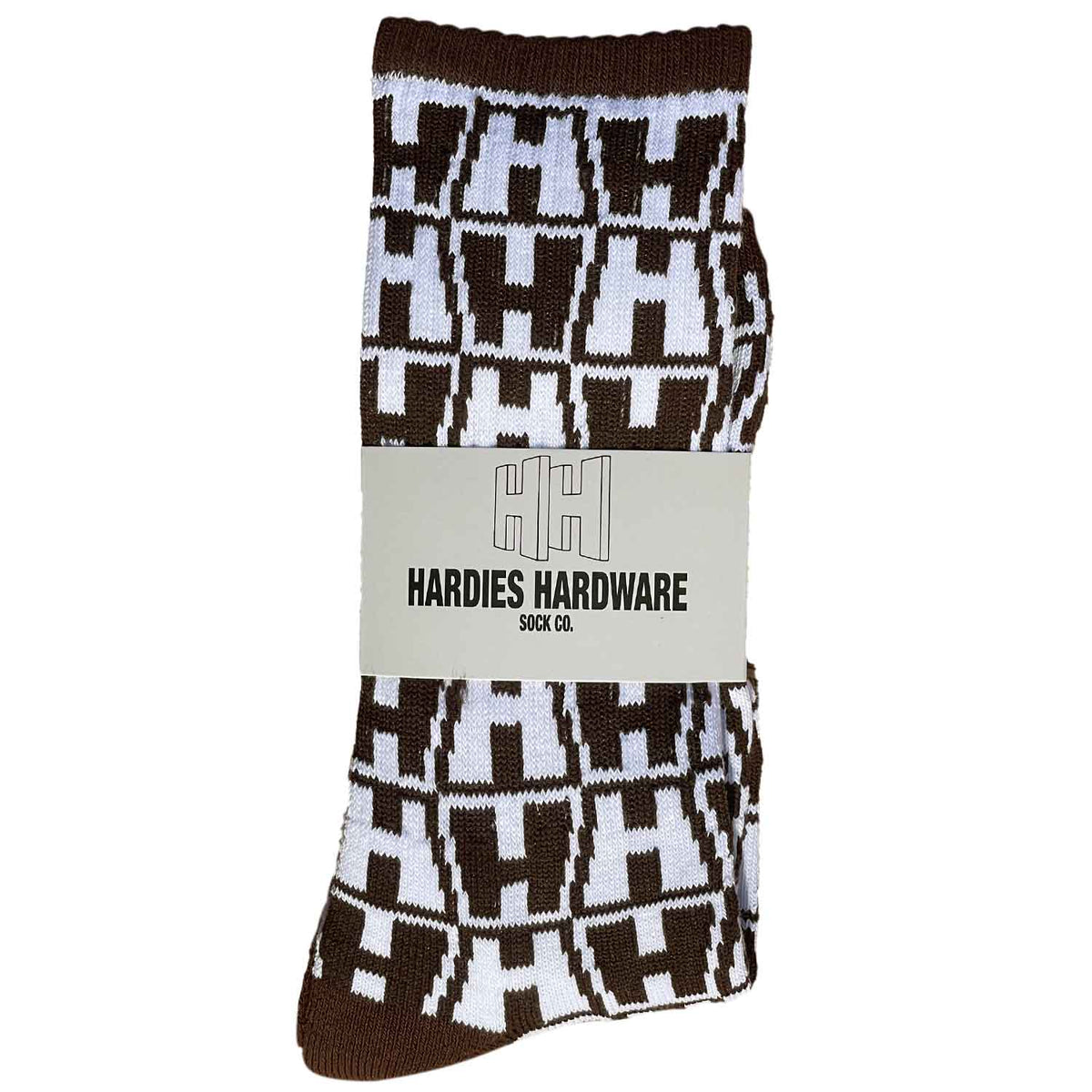 Hardies Double H Socks - Brown
