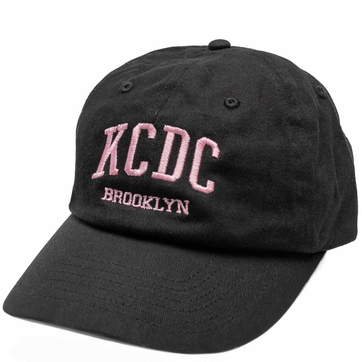 KCDC Varsity Bio-Washed Classic Dad Hat - Black