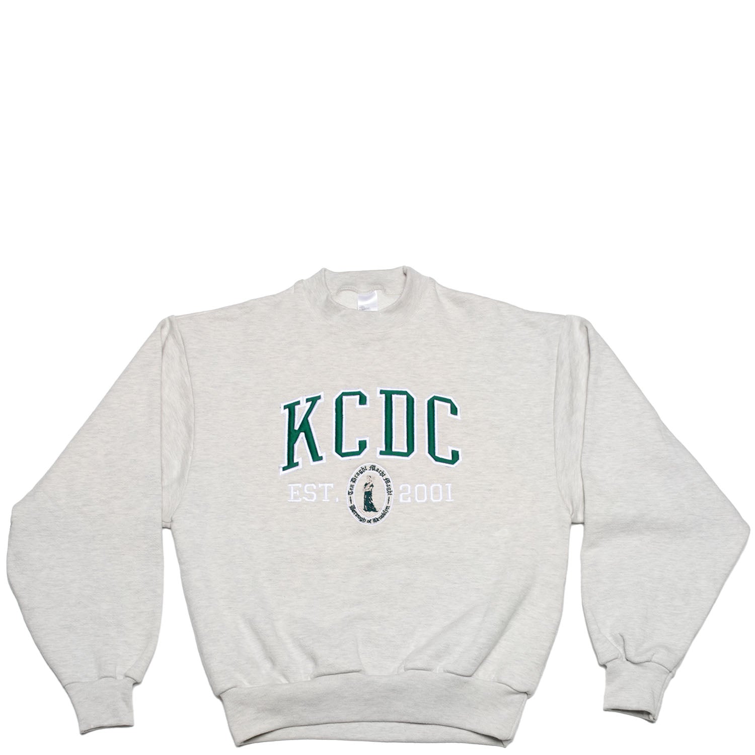 Iggy Drawn Cableknit Jacquard Sweater - Navy - KCDC Skateshop