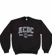 KCDC Varsity Heavy Crew Sweatshirt - Black