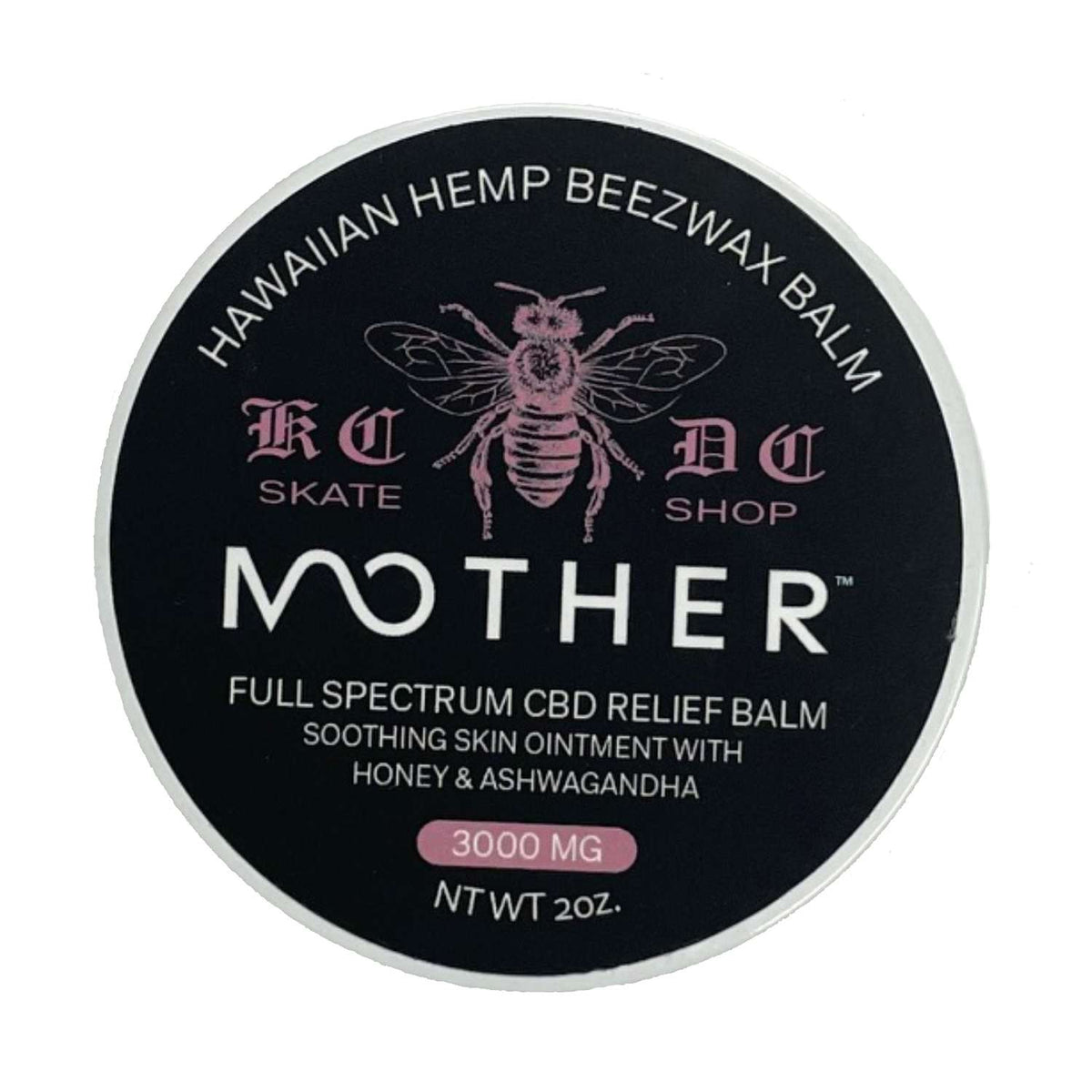 KCDC x Mother CBD Relief Balm - 2oz