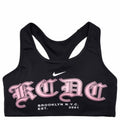  KCDC X NIKE Swoosh Sports Bra - Black