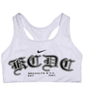 KCDC X NIKE Swoosh Sports Bra - White