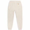 Polo Ralph Lauren x Element Sweatpants in cream with draw string and elastic in ankles. With back pocket on right side and small patch Polo Ralph Lauren x Element logo on pocket.