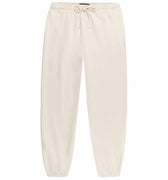 Polo Ralph Lauren x Element Sweatpants in cream with draw string and elastic in ankles.