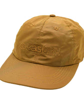 Quasi - Slang 6 Panel Hat in tan colorway with embroidered quasi logo on front.