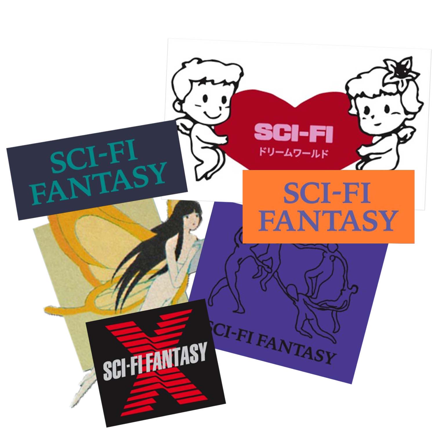 Sci Fi Fantasy Sticker Pack