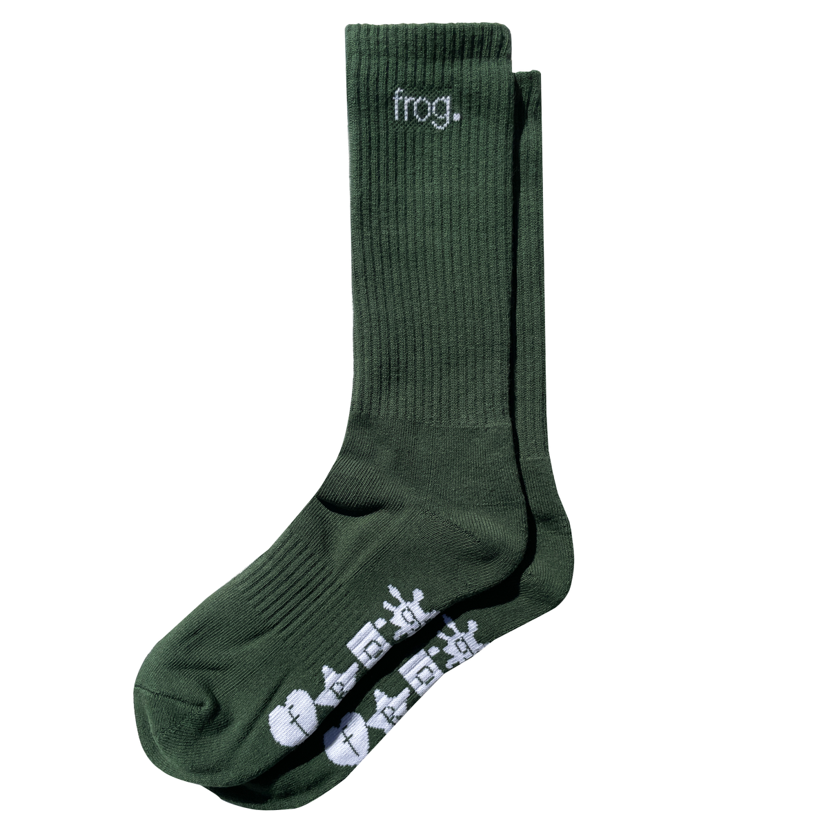green frog skateboards socks
