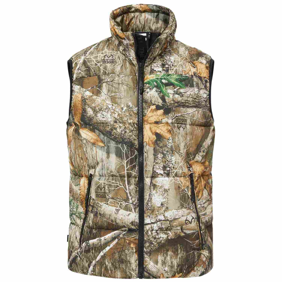  The Very Warm - Camo Poly Filled Puffer Vest