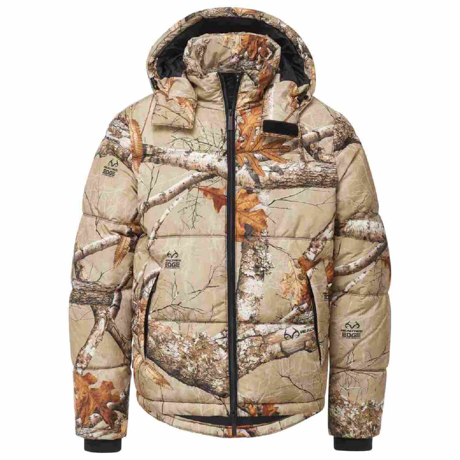 The Very Warm Puffer Jacket Camo Polyfilled - KCDC Skateshop