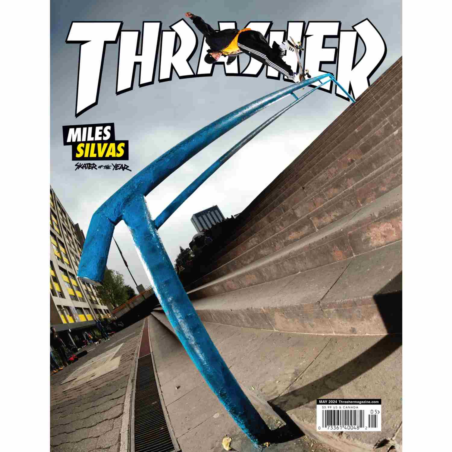Thrasher Skateboarding Magazine - May 2024 Issue