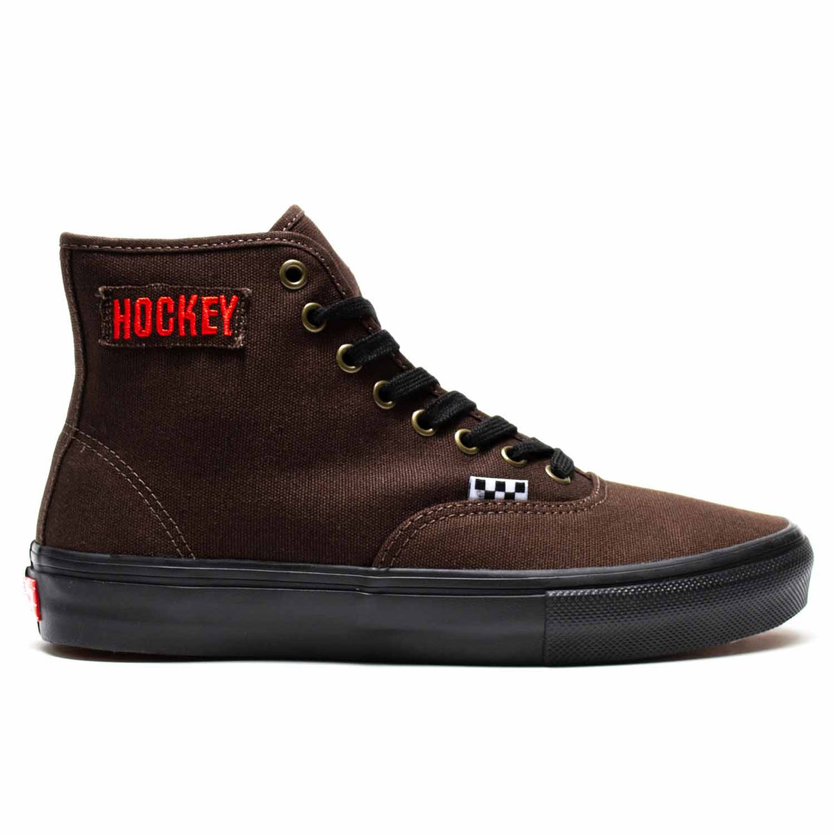 Vans - Skate Authentic High x Hockey Skateboards - Brown