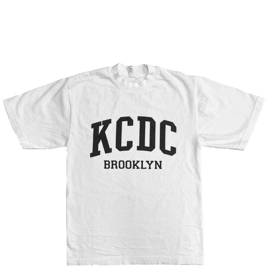 KCDC - Varsity Garment Dye Tee - White