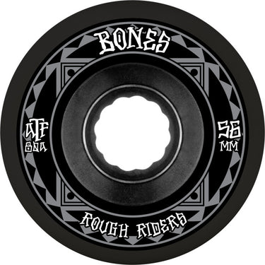 Bones Wheels - Rough Riders Runners - Black - 56mm