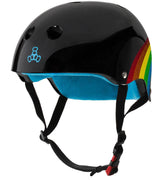 Triple 8 - Certified Sweatsaver - Black Rainbow Sparkle