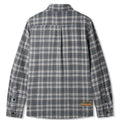 Butter Goods Caterpillar Flannel Shirt - Grey/Slate