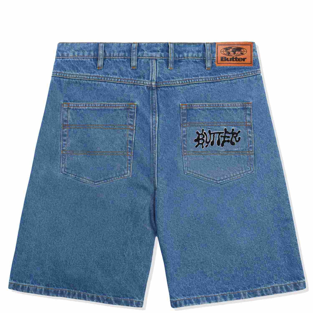 Butter Goods - Ink Denim Shorts - Worn Blue