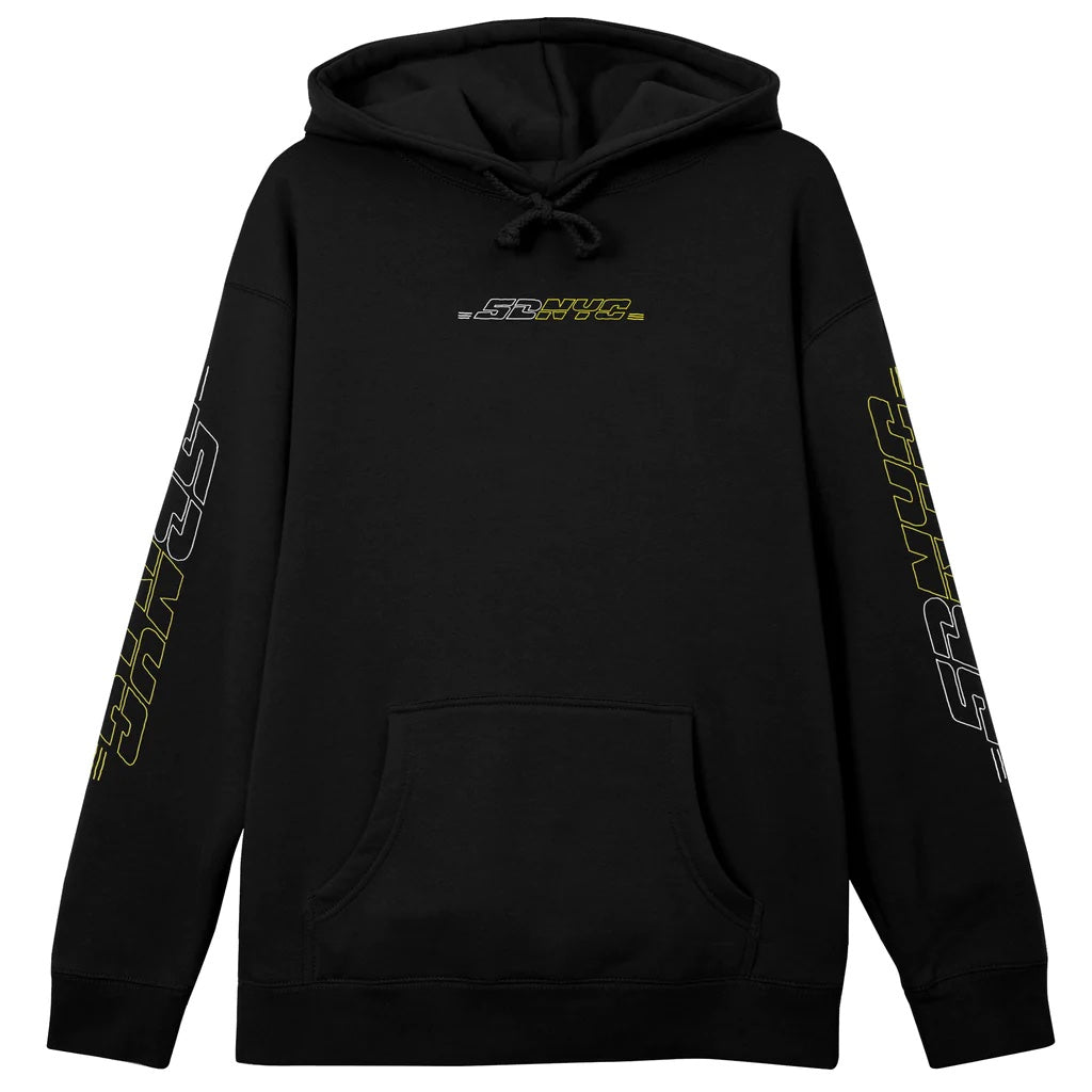 5Boro - Cargo Plane Hoody - Black