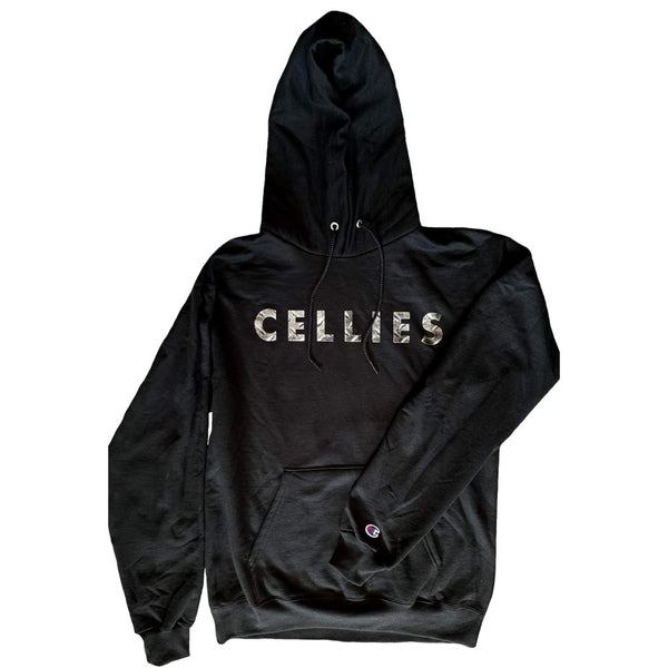 Cellie's Cellar Door Hoodie Black Skateboard Streetwear | KCDC
