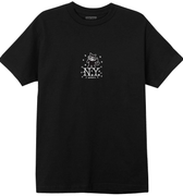 5Boro - NY Cat Tee - Black white cotton