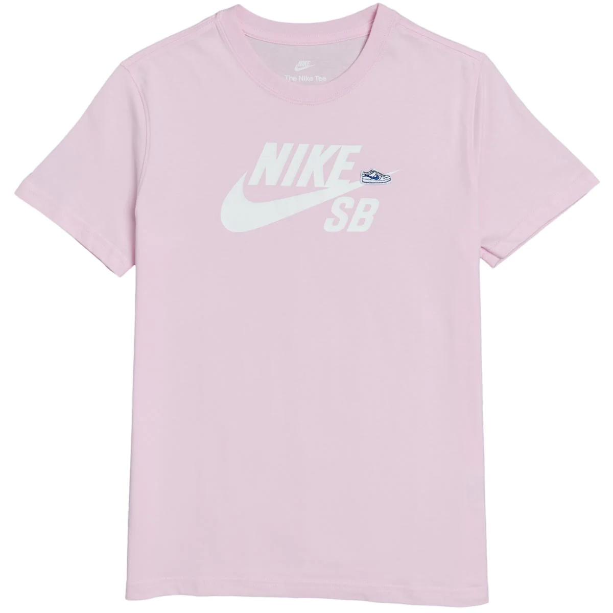 Nike SB - Big Kids' SB Logo Tee - FN9673-663 Light Pink Youth Sizes