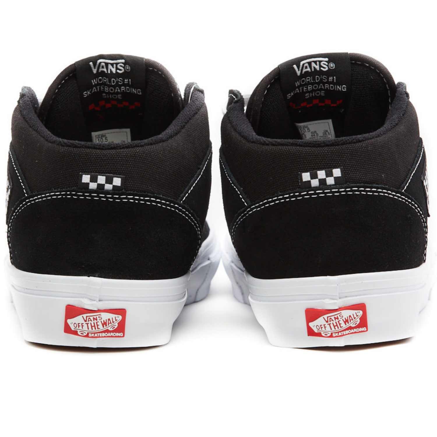 Vans - Skate Half Cab - Black/White – KCDC Skateshop