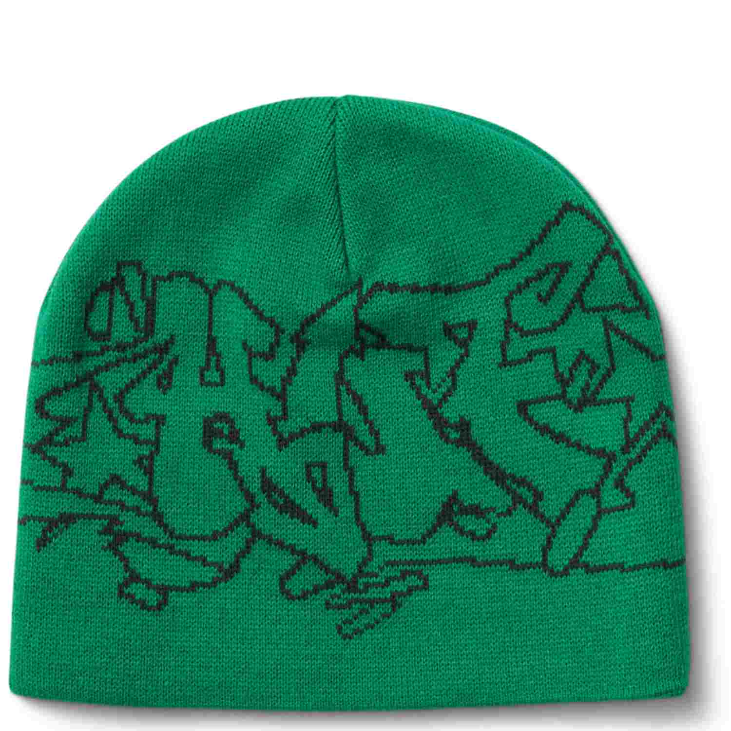 HUF - Outlines Skull Beanie - Green