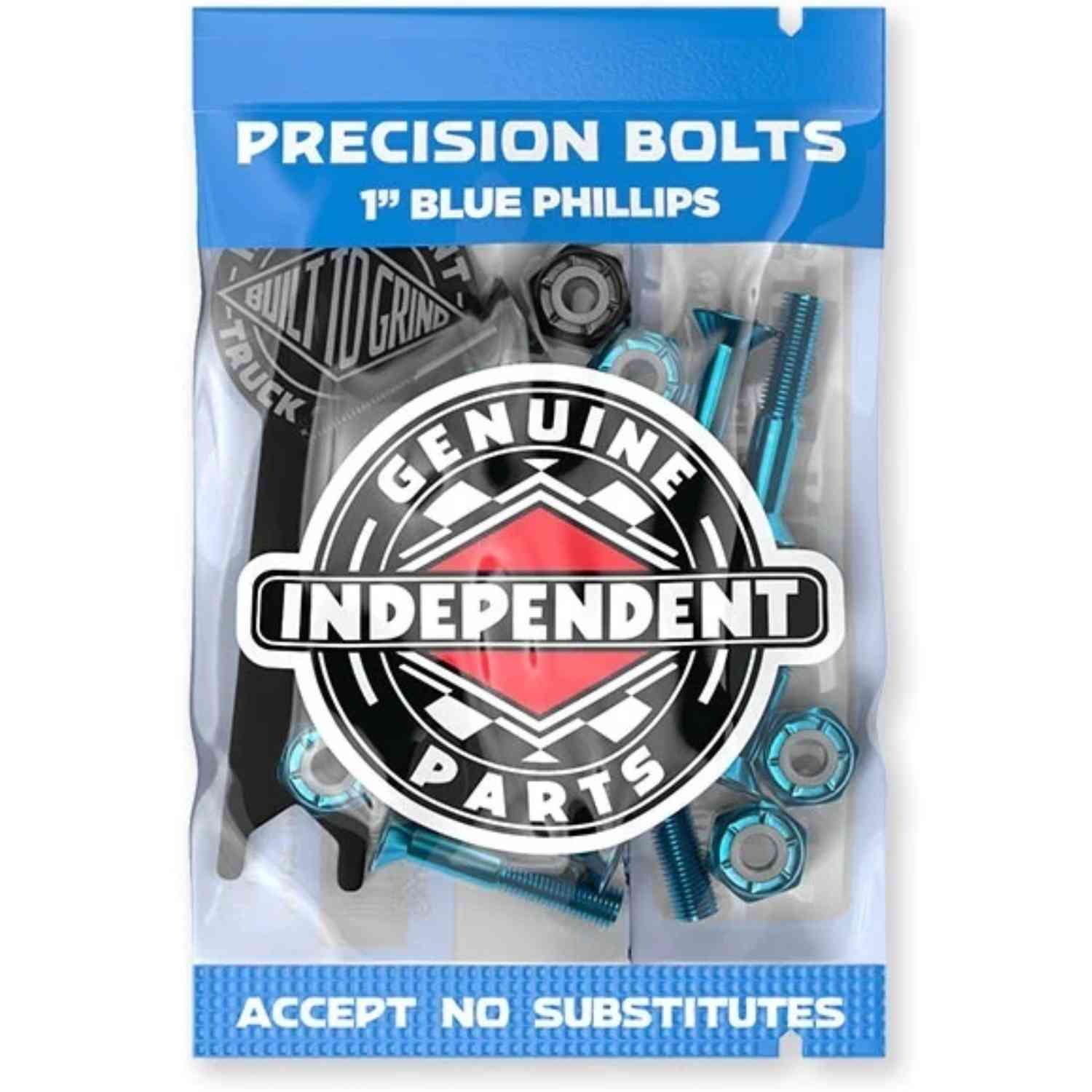 Independent Genuine Parts Phillips Hardware 1" Blue/Black with tool