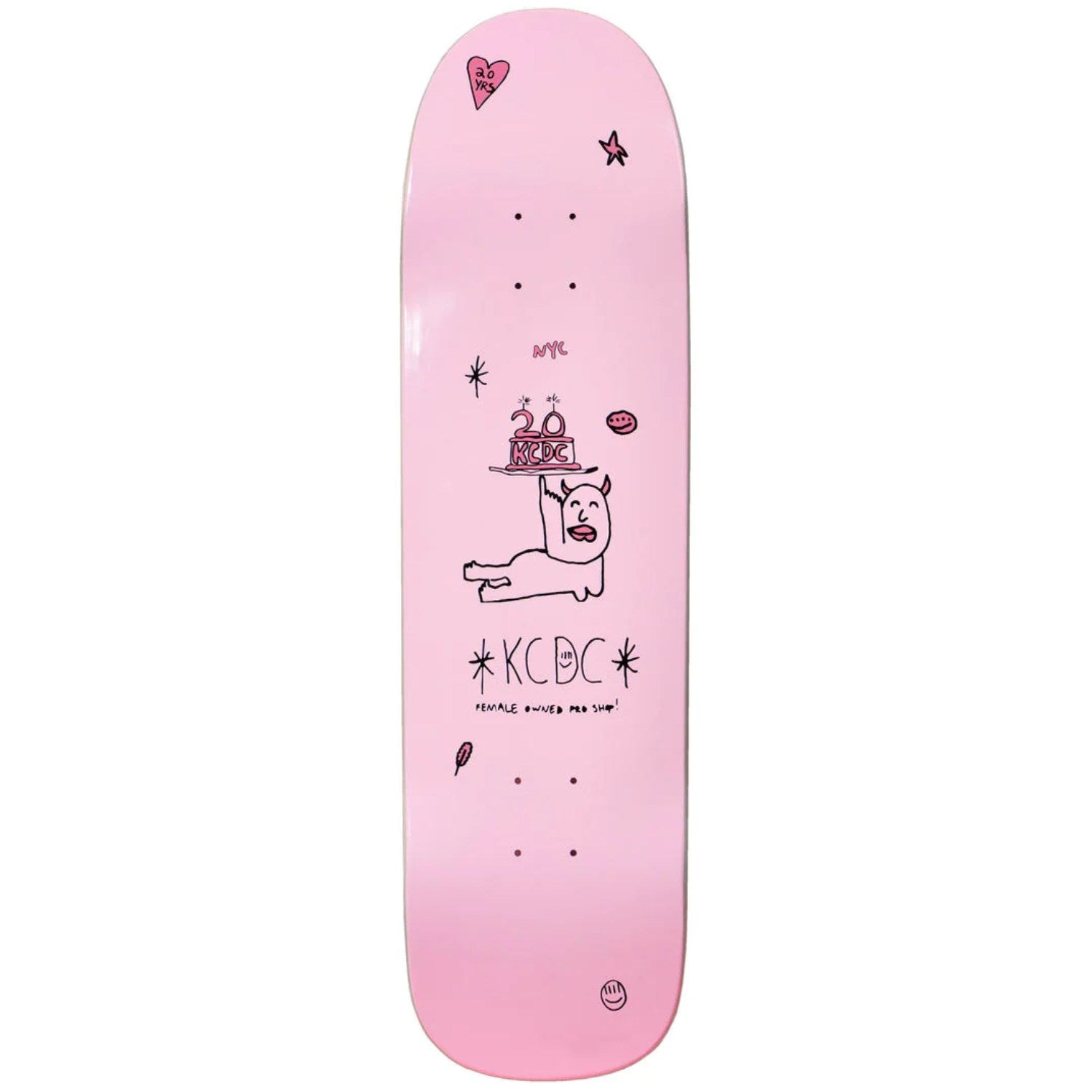 KCDC Deck - 20th Anniversary - Pink