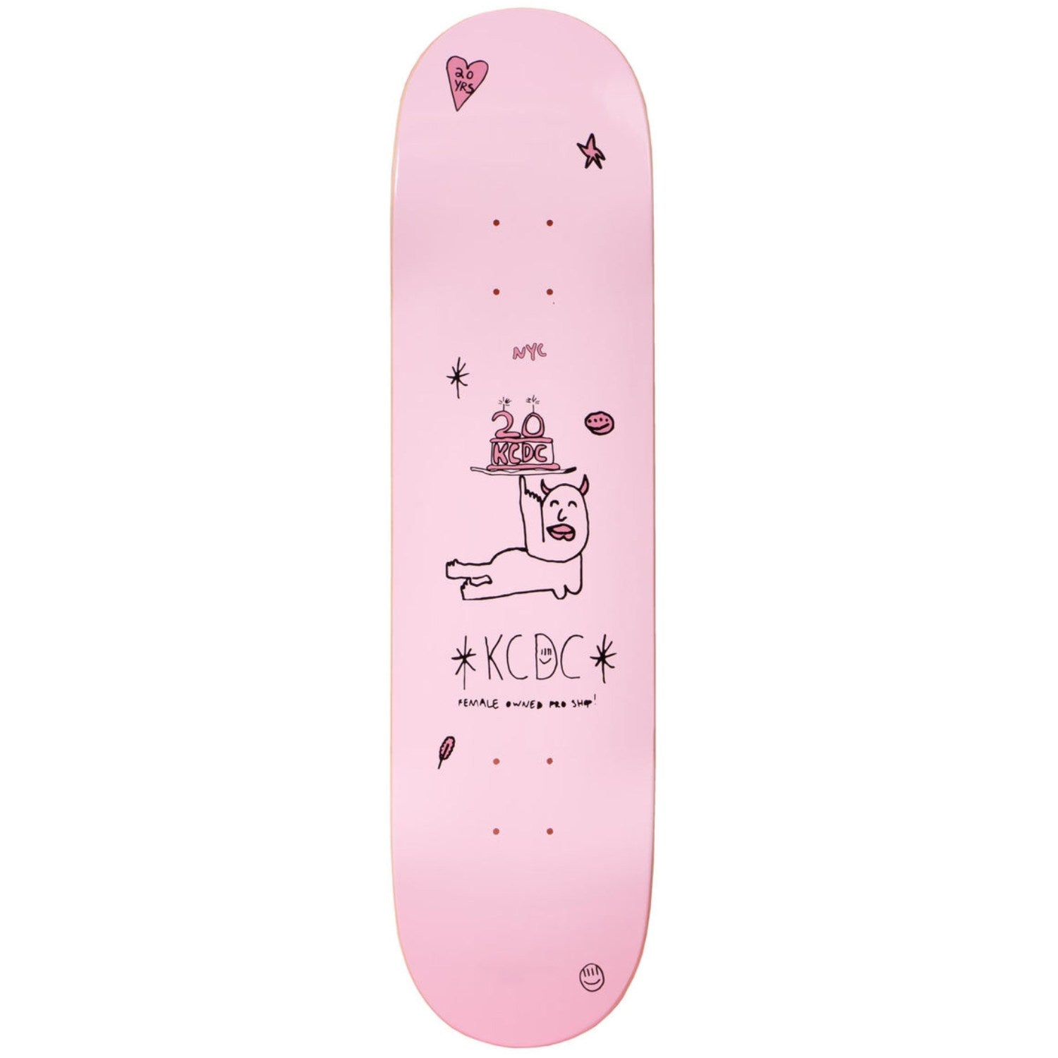 KCDC Deck - 20th Anniversary - Pink