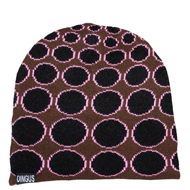 KCDC x Dingus - Reversible Beanie - Brown/Pink