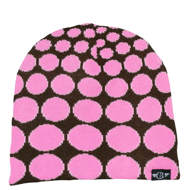 KCDC x Dingus - Reversible Beanie - Brown/Pink