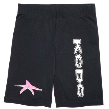  KCDC Star Cotton Spandex GD Bike Short - Black